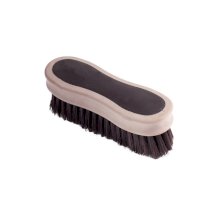 Szczotka Horze Softgrip do pyska konia, brązowa