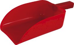 Szufelka do paszy York, czerwony