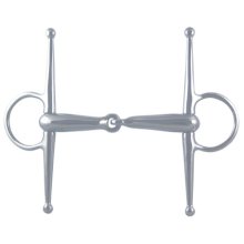 Wędzidło York puste z wąsami 18 mm