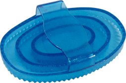 Zgrzebło York elastyczne, niebieski