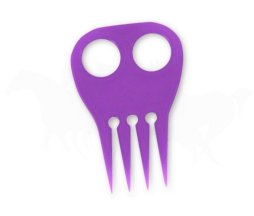 Grzebyk York do koreczków, fioletowy