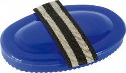 Zgrzebło York ząbkowane, niebieski