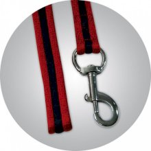 Bawełniana lonża York - 8,5m, czerwony