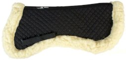 Podkładka futrzana pod siodło FP, czarny
