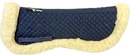Podkładka futrzana pod siodło FP, granatowy