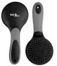 Szczotka FP do grzywy i ogona, szaro/czarny