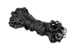 Siatka na siano, oczka 8x8cm, czarny