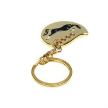 Breloczek HR, skoczek metalowy, złoty