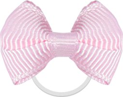 Kokardki do grzywy York, różowe