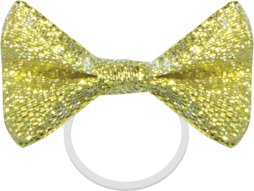 Kokardki do grzywy York, złote