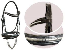 Ogłowie York Cleo II, czarne