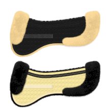 Podkładka ujeżdżeniowa Mattes z systemem korekcji + wypustki futrzane