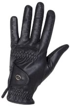 Rękawiczki jeździeckie York Georgia, czarne