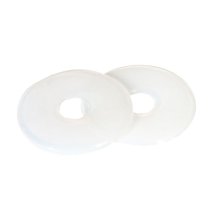 Silikonowe ślinianki do wędzidła, przeźroczyste