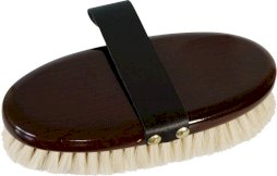 Szczotka York drewniana z miekkim włosiem kozim, 20cm