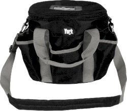 Zamykana torba York na akcesoria jeździeckie, , czarno-szara w sklepie jeździeckim Tundra we Wrocławiu