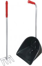 Zestaw do sprzątania boksów York, czarny