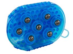 zgrzebło z kulkami do masażu koni