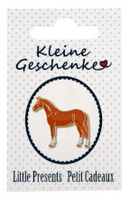 Przypinka w opakowaniu HR Koń kasztan