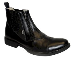 Sztyblety meskie z zamkiem czarne