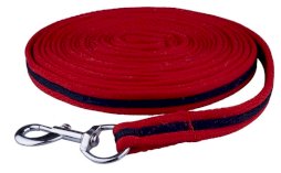 Lonża API w torbie 8m, czerwony/granat