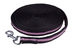 Lonża API w torbie 8m, szary/róż