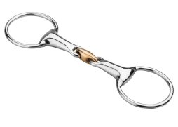 Wędzidło oliwkowe START anat/miedź/ł puste 2*łam, -