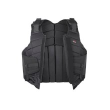 Kamizelka jeździecka ochronna START segm. vel. dla dorosłych, czarny