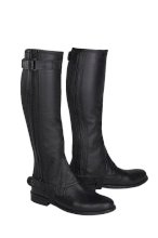 Czapsy START Elite skórzane, czarny