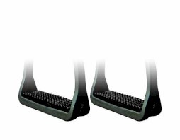 Wkładki do strzemion START Polimer, czarny