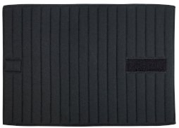 Podkładki pod owijki z zapięciem na rzepem, czarne