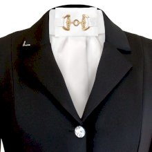 Plastron York Lea, biały