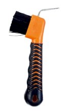 Kopystka ze szczotką ogumowana, pomarańczowa