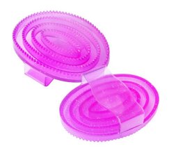 Zgrzebło START Gell glitter, fioletowy