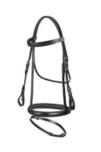 Ogłowie START Diamond, czarny