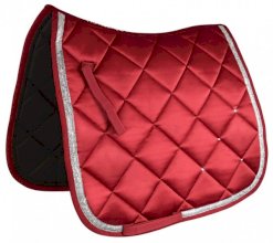 Czaprak HE Satin ujeżdżeniowy, bordowy