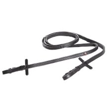 Wodze skórzane Start Hidden Stops black