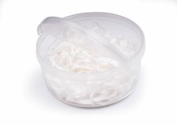 Gumki do grzywy i ogona FP biały 350szt