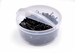 Gumki do grzywy i ogona FP czarny 350szt