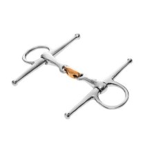 Wędzidło z wąsam START anat/miedź/ł pełne 2*łamane,