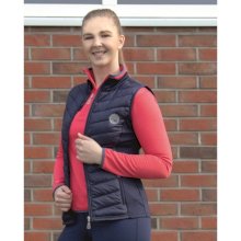 Kamizelka jeździecka HKM Basel, ciemny granat