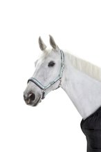 Kantar Eskadron PIN BUCKLE Basic, szary-biały-turkus