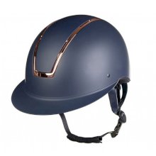 Kask jeździecki Lady Shield, granat/rosegold
