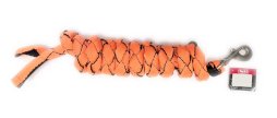 Uwiąz taśmowy z klasycznym karabinkiem. Pasuje do kantarów z serii York Fluo, pomarańczowy