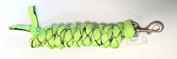 uwiąz taśmowy z klasycznym karabinkiem. Pasuje do kantarów z serii York Fluo, zielony