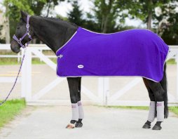 derka polarowa York fioletowa