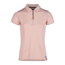 Koszulka polo do jazdy konnej  B Vertigo Claudine, róż pudrowy