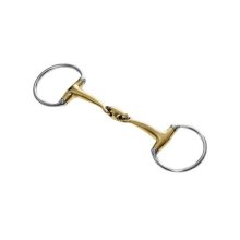 Wędzidło anatomiczne, podwójnie łamana oliwka grubość 16mm