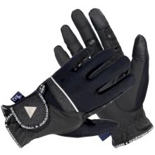 Rękawiczki jeździecki Equestrian Queen Alor, czarne