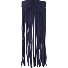 Naczółek przeciw muchom z frędzlami York, granatowy